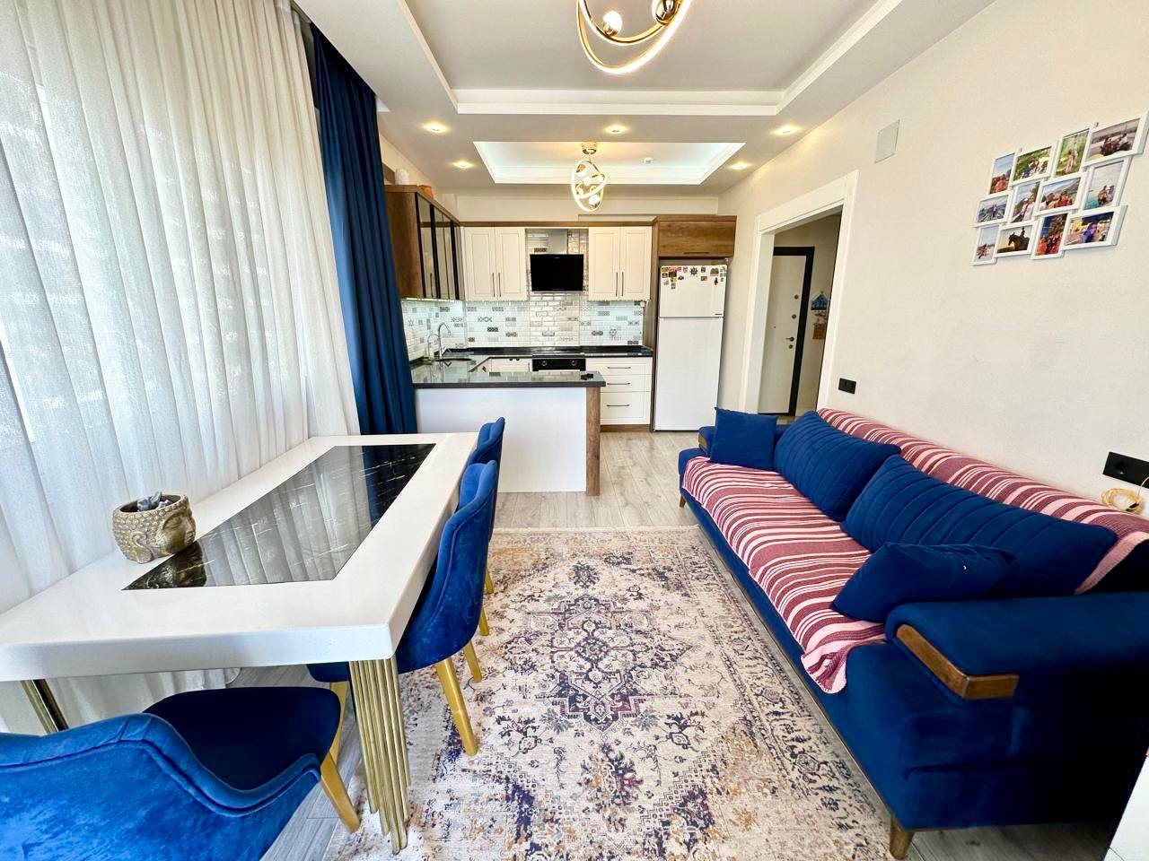 2+1 möblierte und ausgestattete Wohnung in Tomük, Mersin - Aa21415v