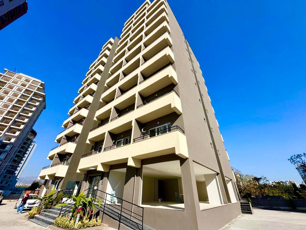 Квартира-студия в доме с газом в Тедже, Мерсин - As10611v