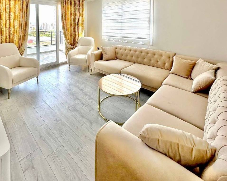 2+1 apartment with furniture and appliances in Tomük, Mersin - As902215