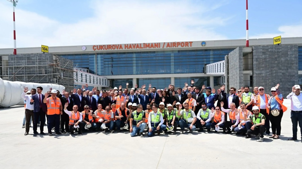 Die Vorbereitungen für die Eröffnung des Flughafens Cukurova haben begonnen