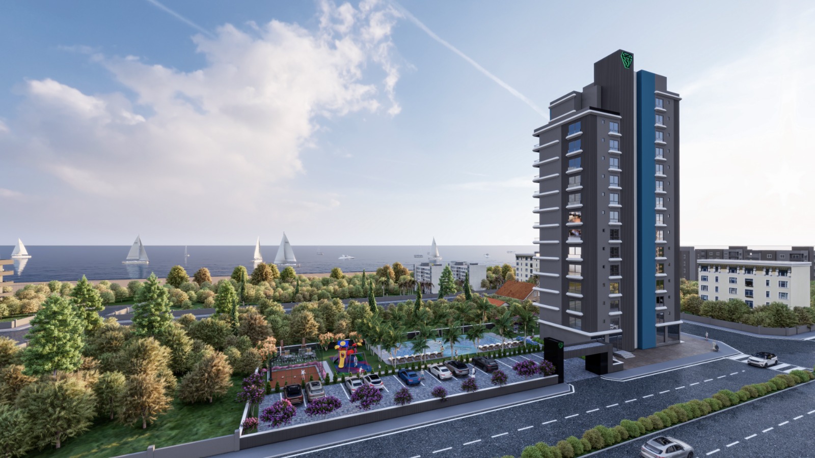 Квартира 2+1 с панорамным видом в рассрочку - ESP002