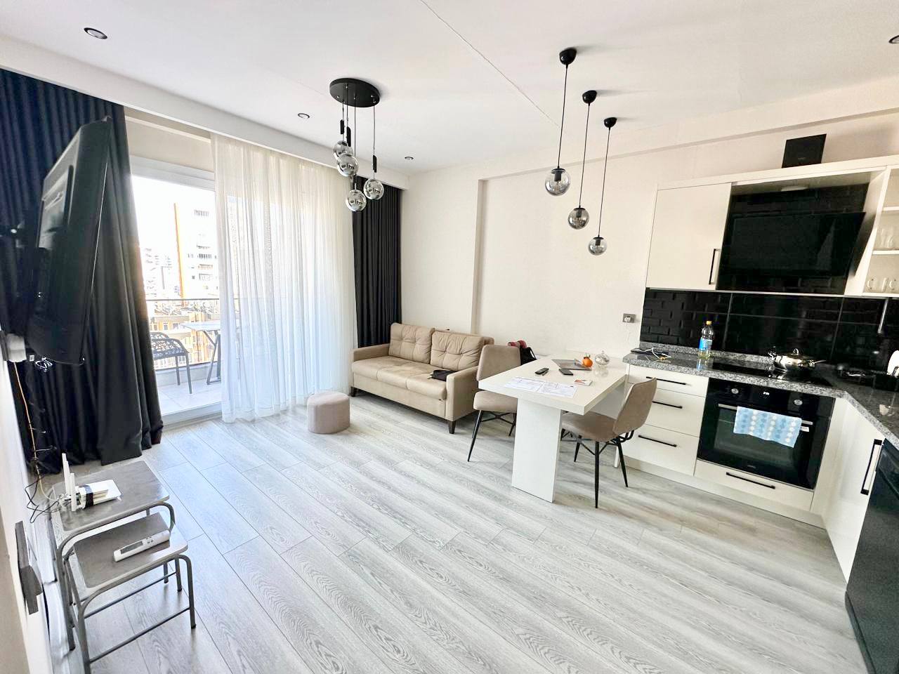 Аренда квартиры 1+1 в комплексе с удобным расположением в Тедже, Мерсин - Ex-11-104