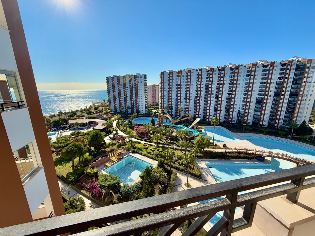 Wohnung 3+1 in der ersten Reihe mit Aufenthaltsgenehmigung, Mersin - L303254v