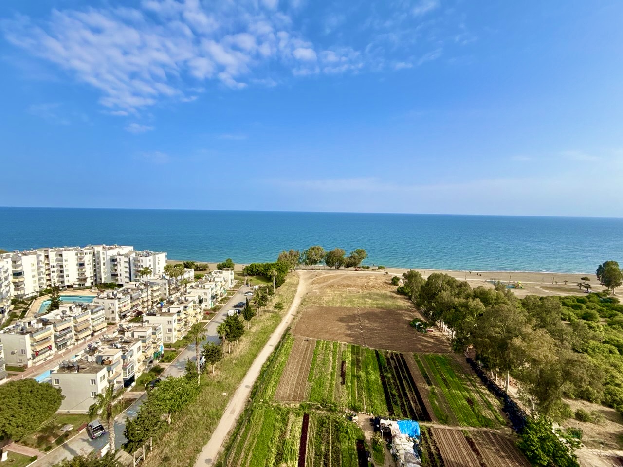 New building Super suite in Mersin on the first line, apartments 1+1 - ft75179