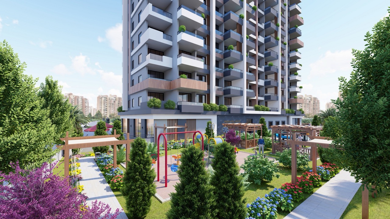 Wohnung 1+1 in Arpacbakhshis, Mersin - MERENC11