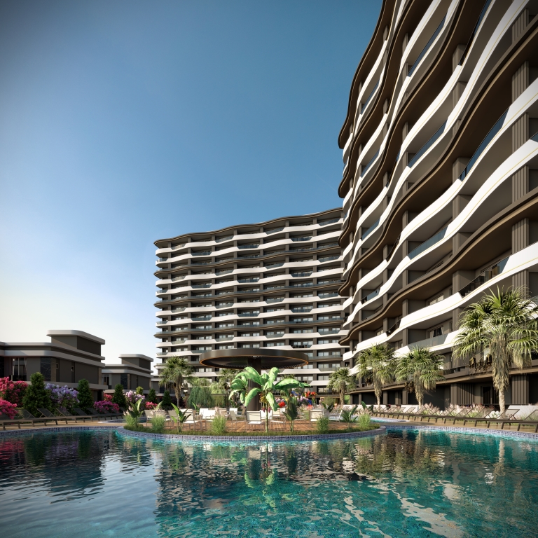 2+1 apartments in a new complex in Mersin, Ayaş - MZPP21