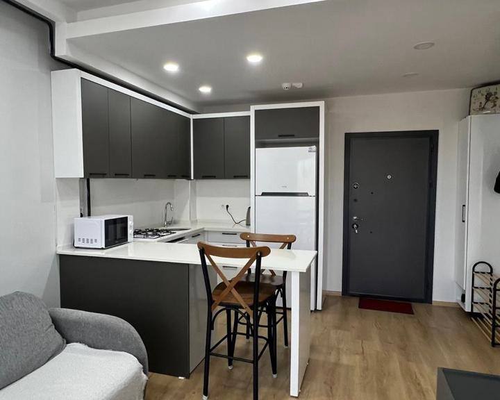 2+1 apartment fully furnished in a new house with gas heating, Mersin, Tece - NA656421v