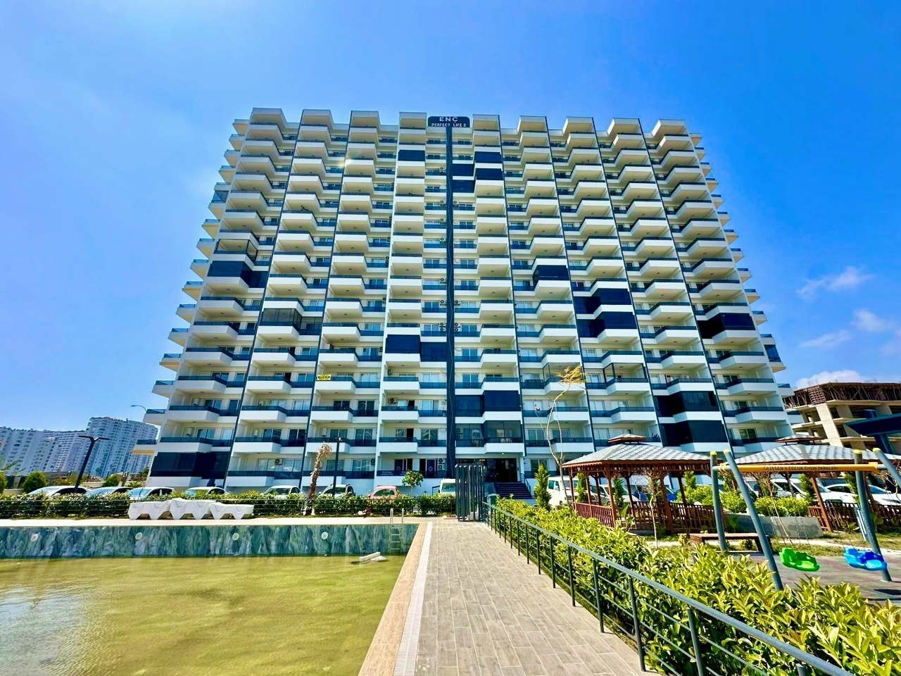 Квартиры 1+1 в новом комплексе в Мерсине, Томюк - PL2011