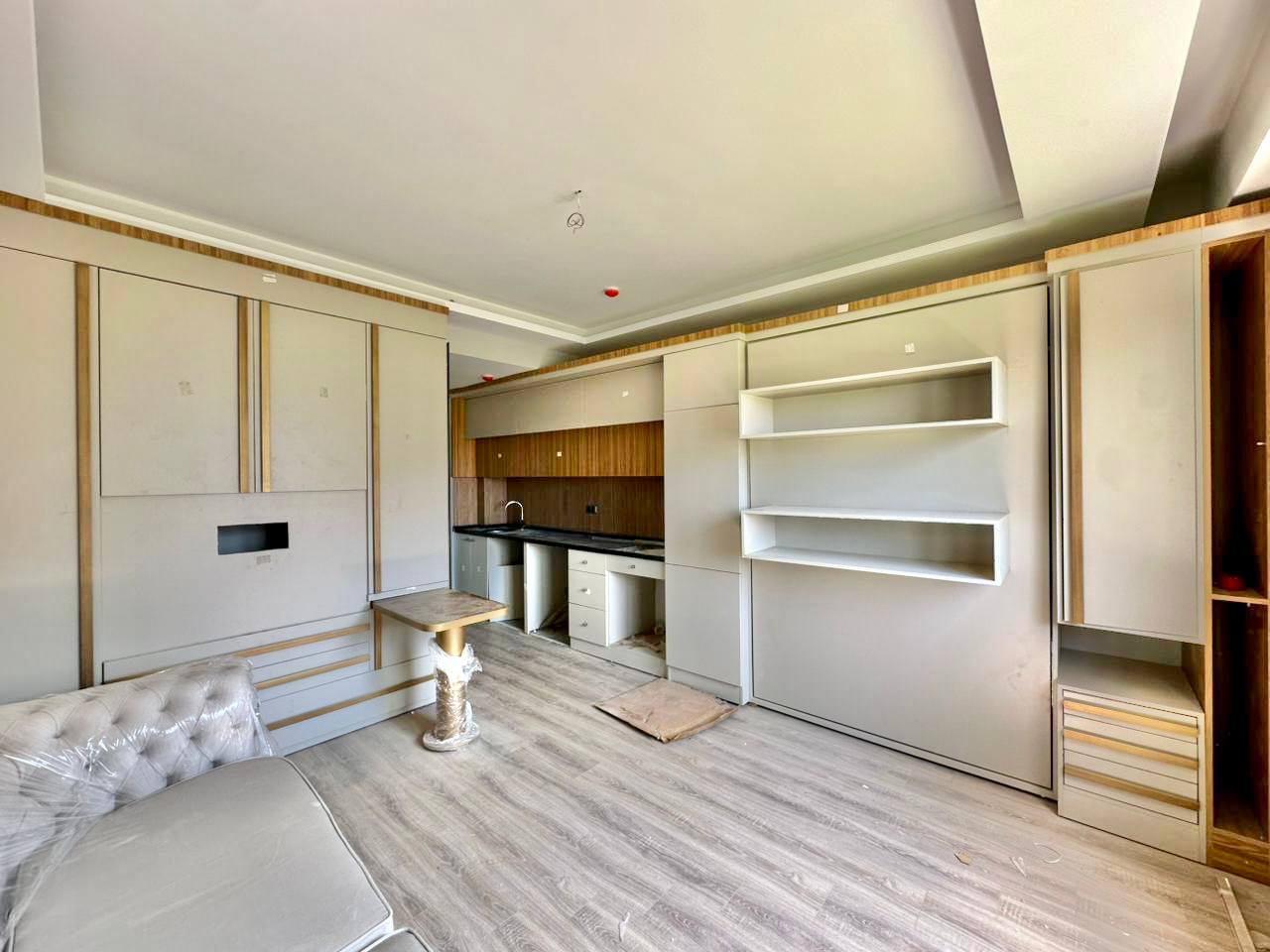 Квартира-студия 1+0 с мебелью в новом комплексе в Мерсине, Лимонлу - SERLIM10a070