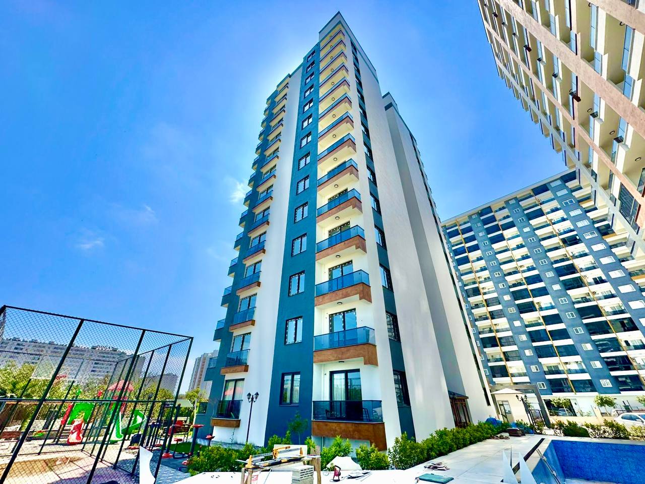 Квартиры 2+1 в новом комплексе в Мерсине, Томюк - TP2021