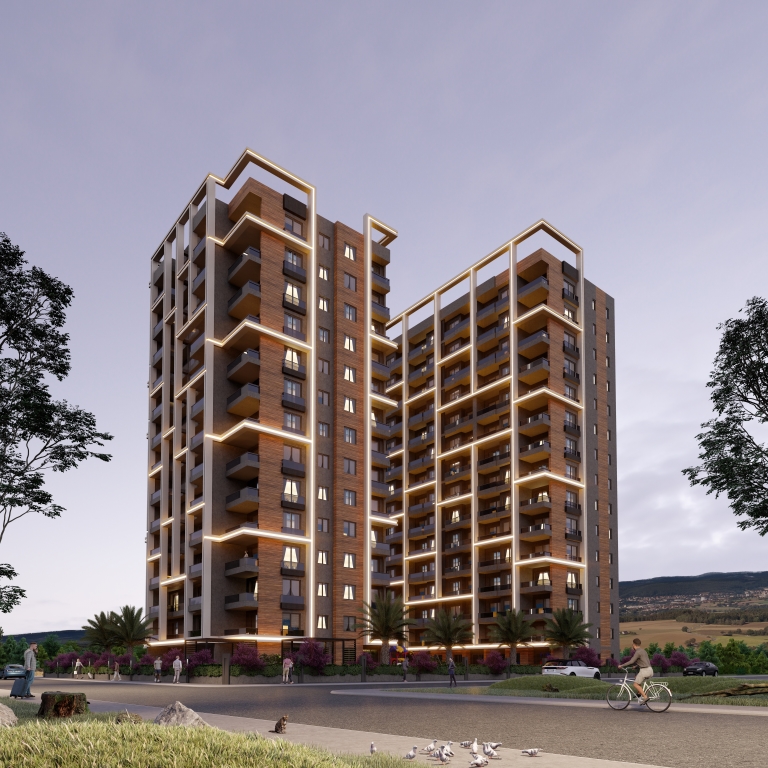 Квартиры 1+1 в новом комплексе в Мерсине, Томюк - TP2011