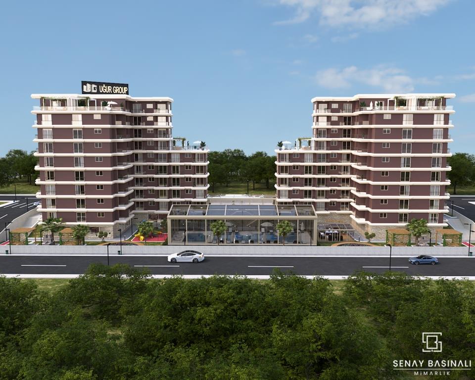 New seaside complex. 1+1 apartments in Mersin, Ayaş - URGL001