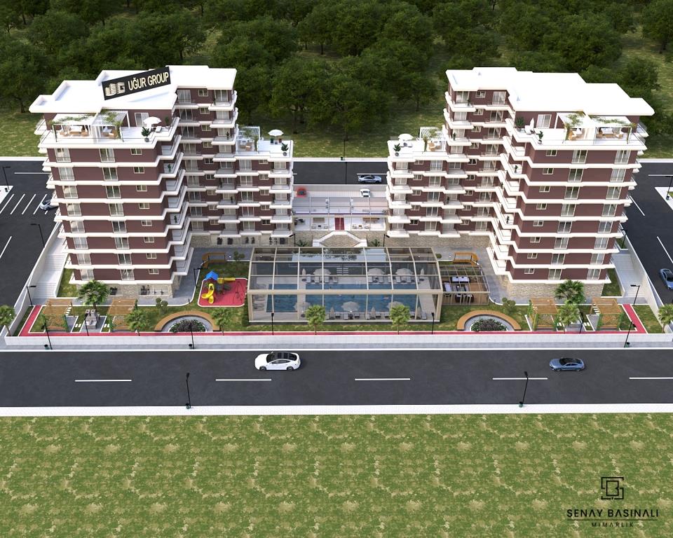 New seaside complex. 2+1 apartments in Mersin, Ayaş - URGL002