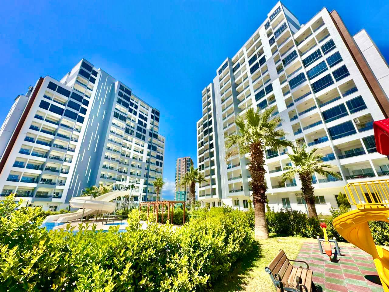 Квартира 2+1 в новом комплексе в Мерсине, Мезитли - Aa69512w