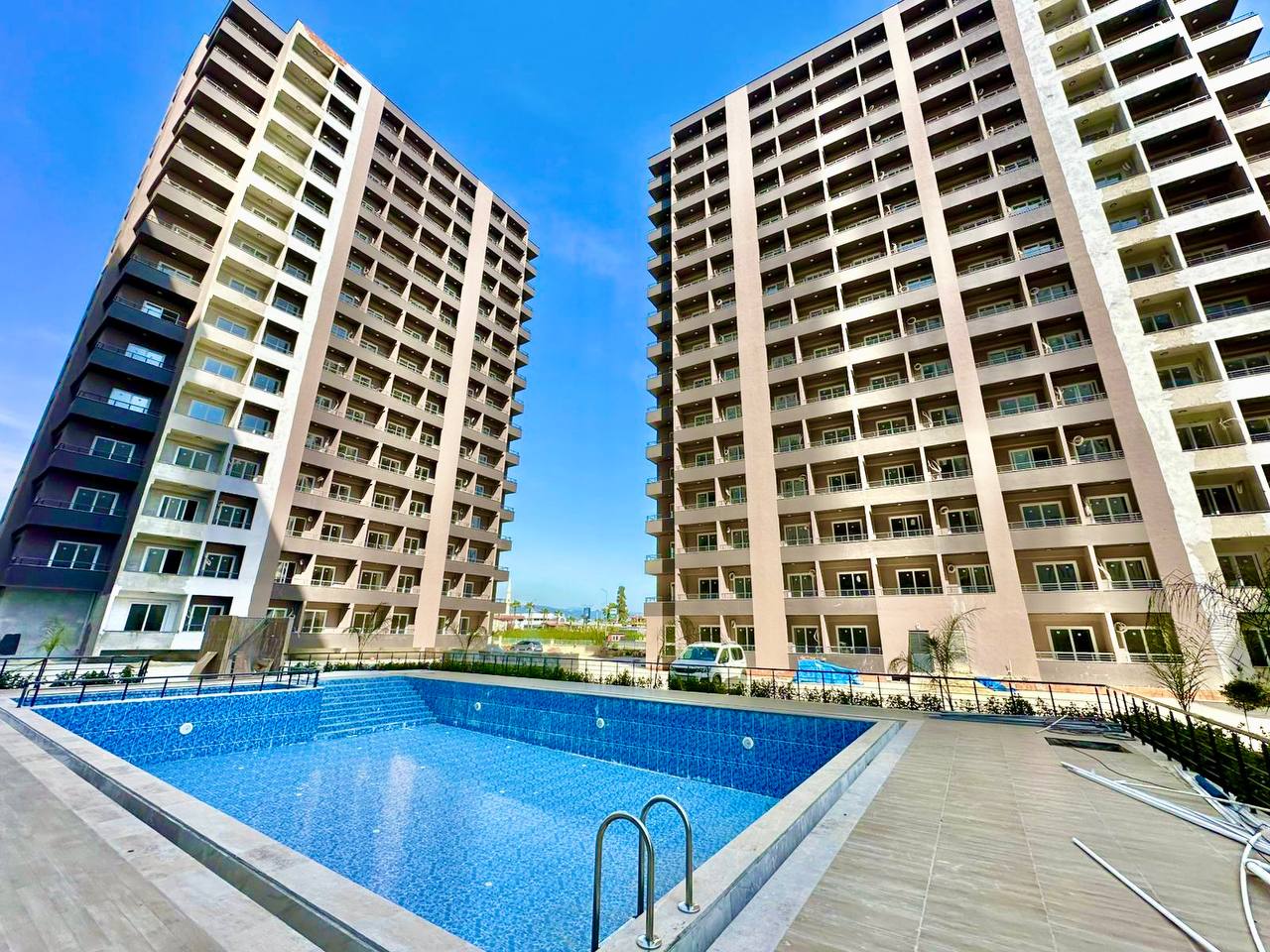 Bright 1+1 apartment in Mersin, Arpaçbahşış - OX971119