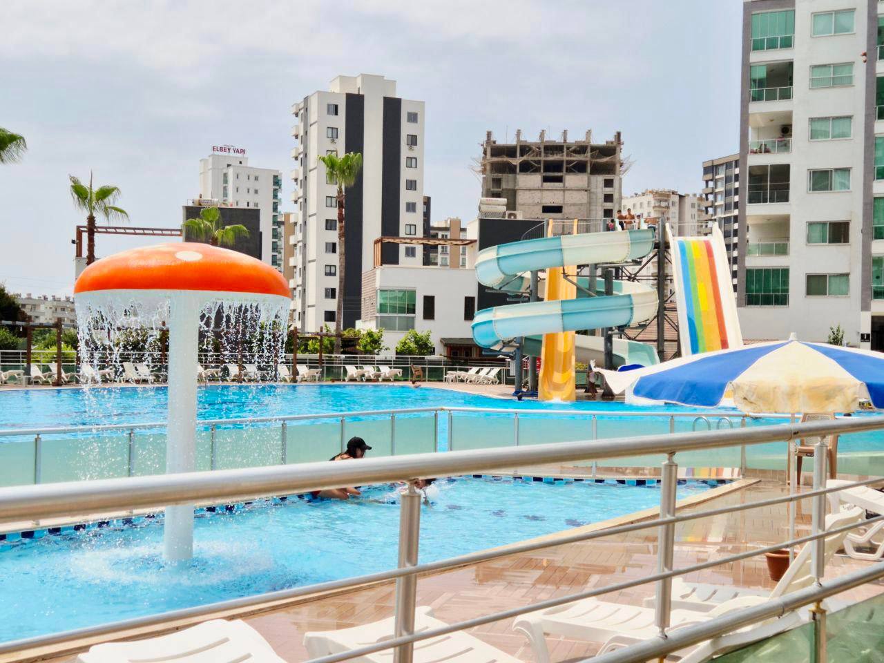 Ausgezeichnet möblierte 1+1 Wohnung in Mersin, Tomük - AL111014v