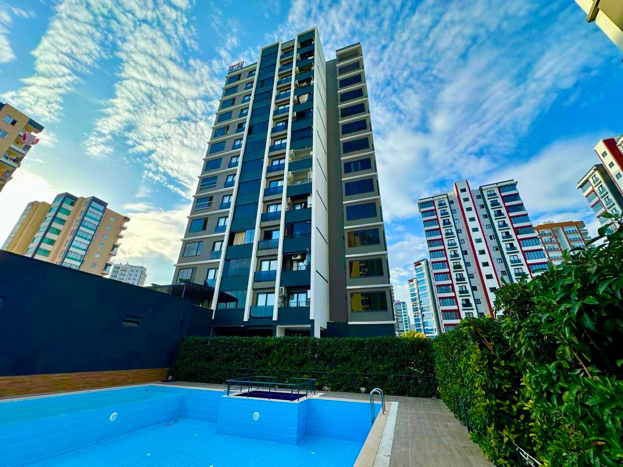 Квартира 2+1 с отличным ремонтом в Мезитли, Мерсин - As211113v