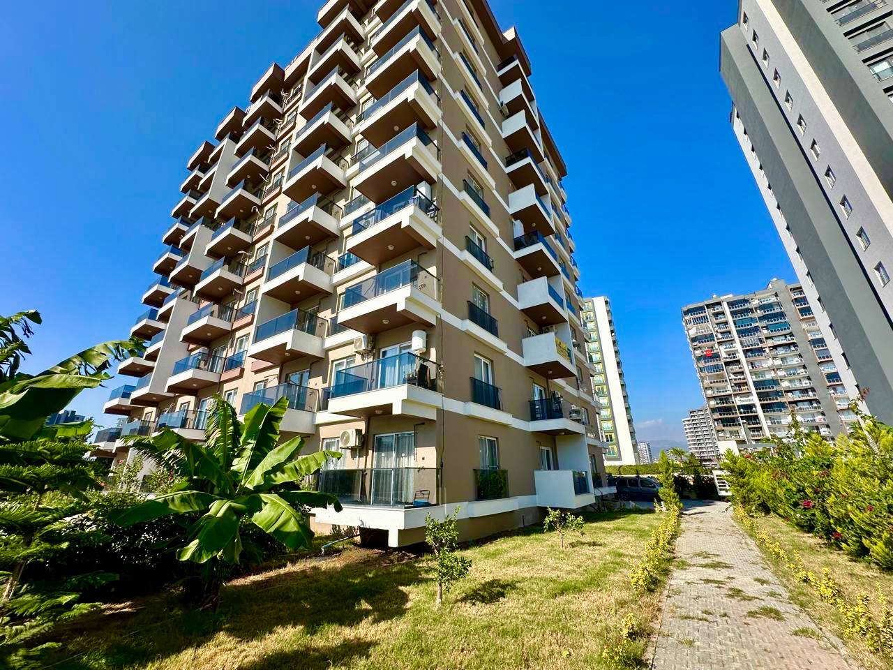 Neue 1+1 Wohnung in Tece, Mersin - Aa11029v