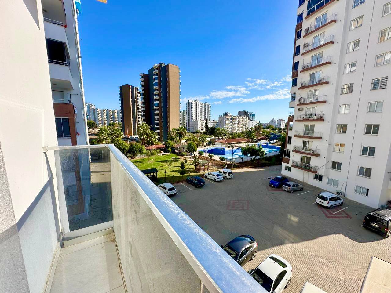 Большая квартира 1+1 в Тедже, Мерсин - Lu41123v