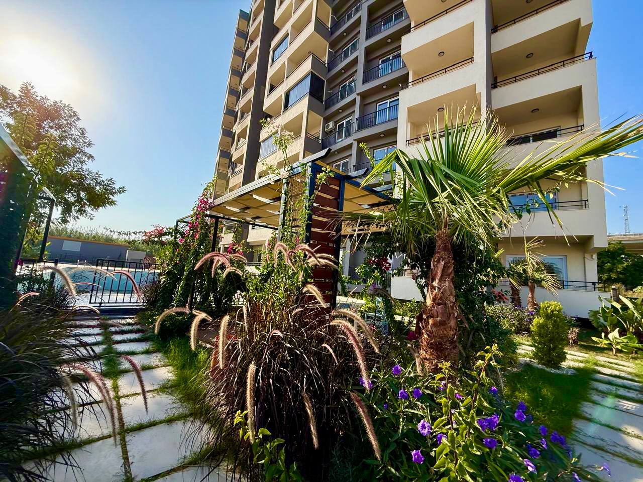 Квартира-студія в новому комплексі біля моря, Каргипинари, Мерсин - SMSE11t2