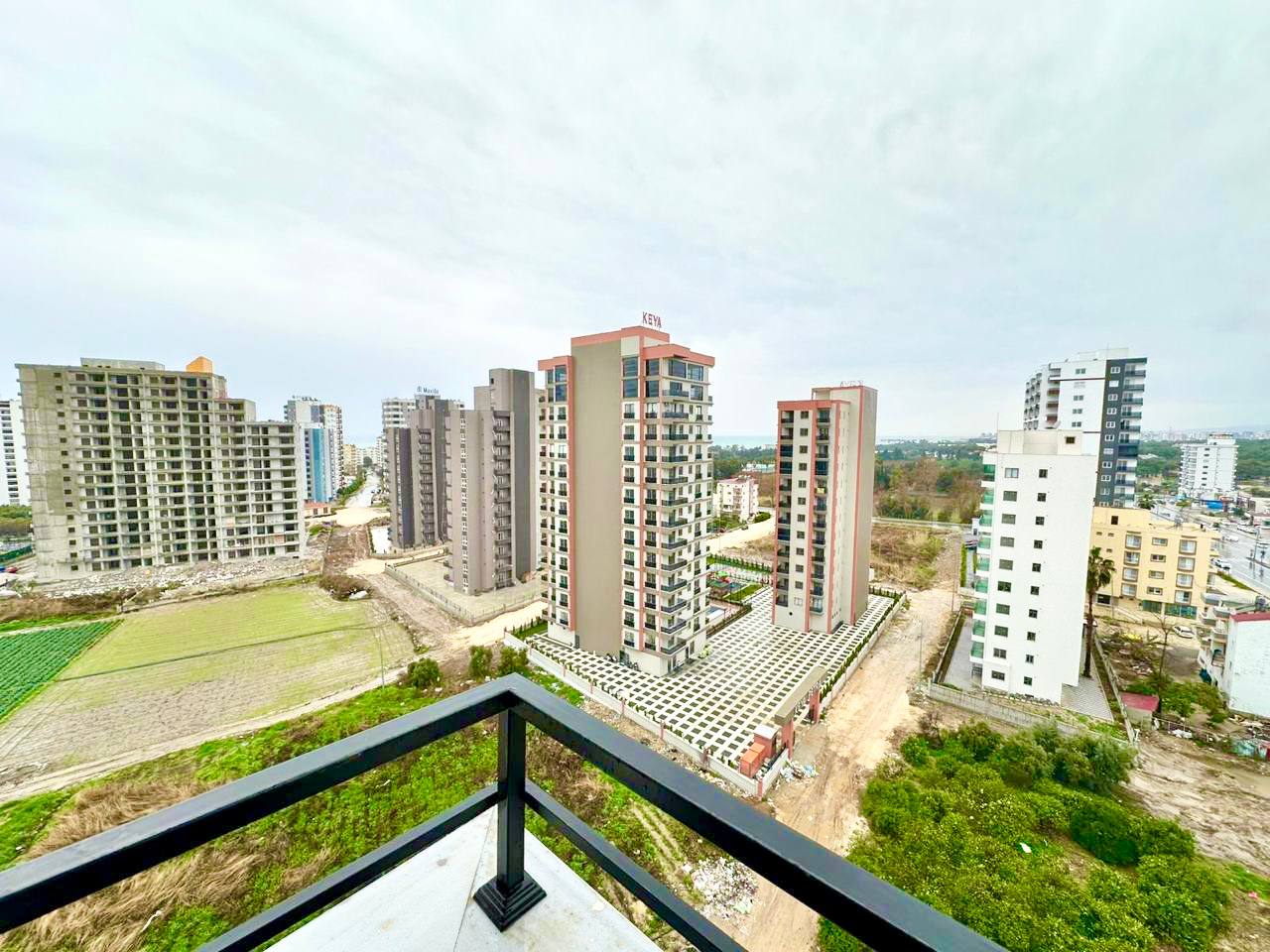 Квартира-студия на последнем этаже, с красивым видом в Арпачбахшиш, Мерсин - smvt2001w