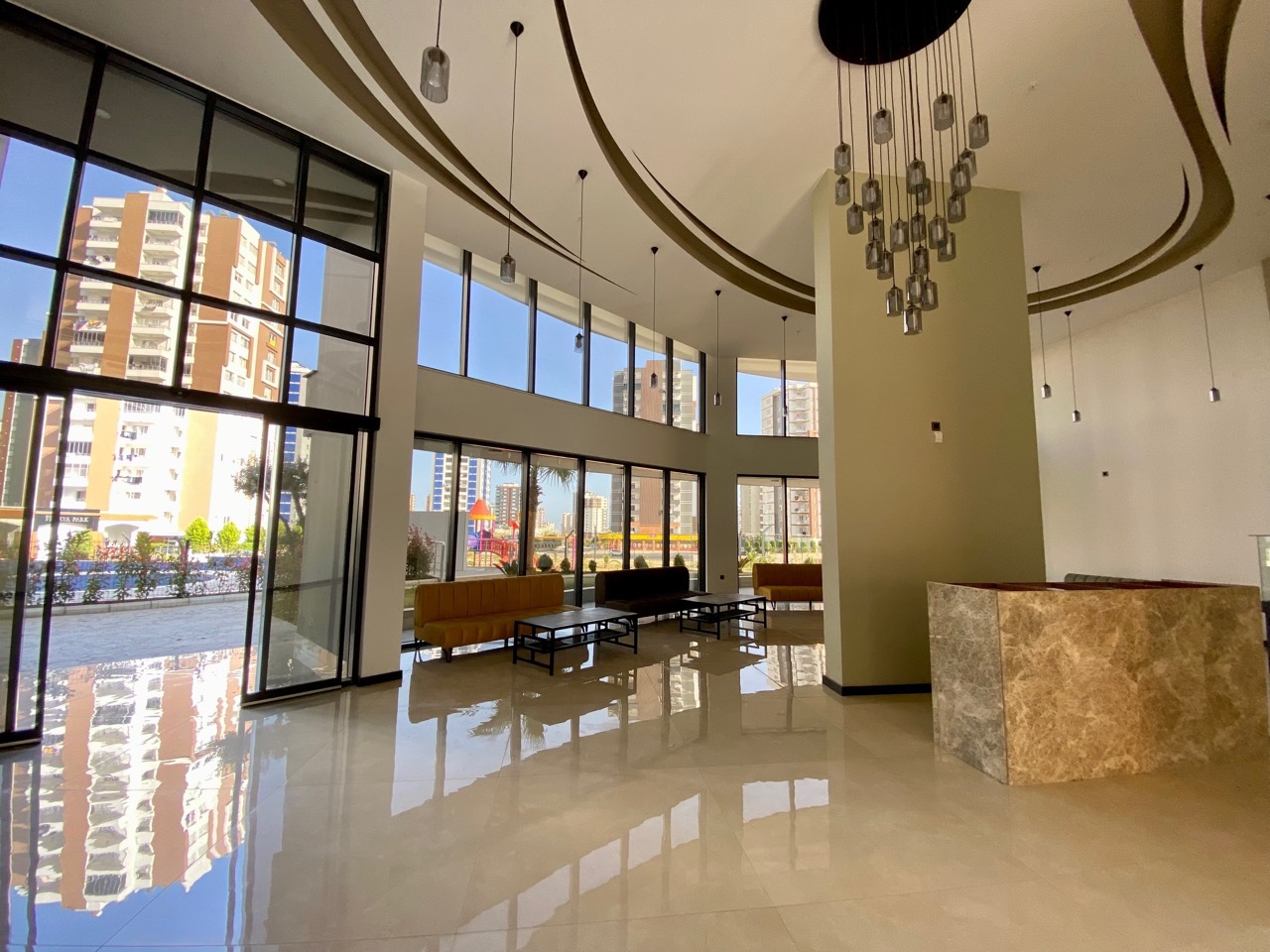 Квартира 2+1 в елітному комплексі в Мезітлі, Мерсін - S12862