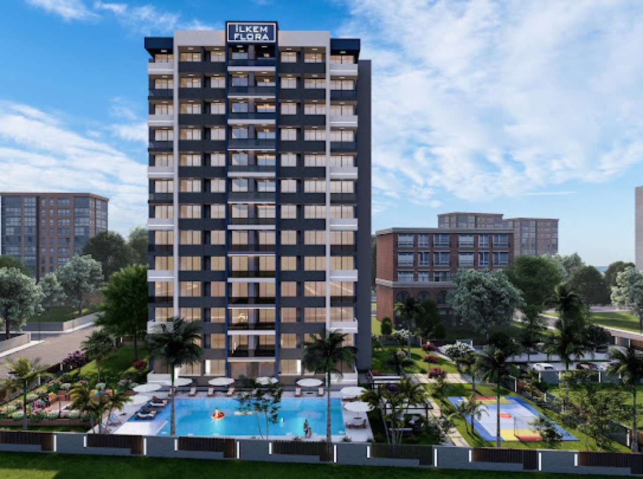 Новобудова в Мерсіні, Єнішехір. Квартири 1+1 - IFL11 