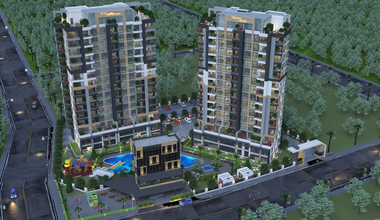 Atemberaubender neuer Premium-Komplex 1+1, Mersin, Mezitli – CVTK11