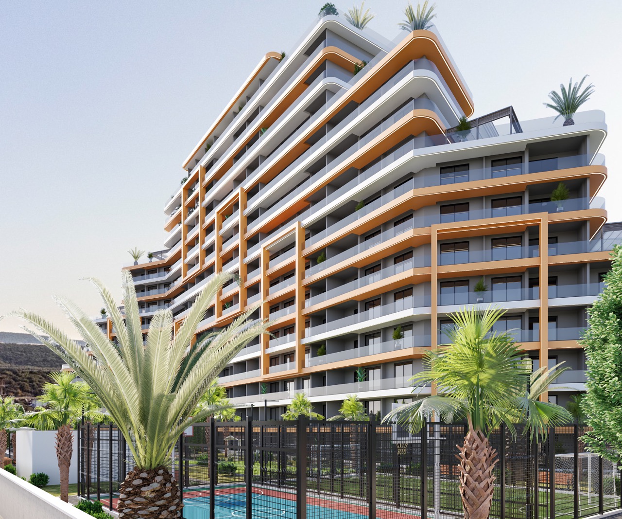 Комплекс премиум класса у моря. Квартиры 2+1 в Мерсине, Аяш - URA002