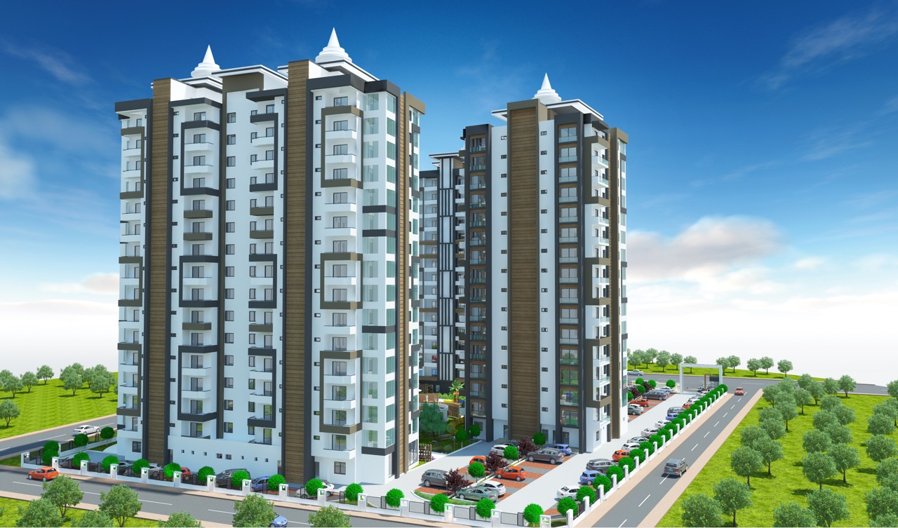 Цудоўны новы прэміум клас 4+1, Мерсін, Мезітлі - VTCT41