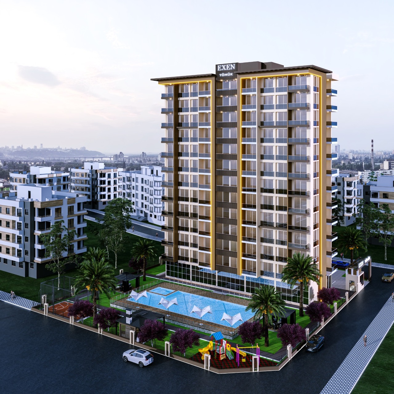 Neuer Komplex in Mersin, Arpachbakhshish, 1+1- DED01