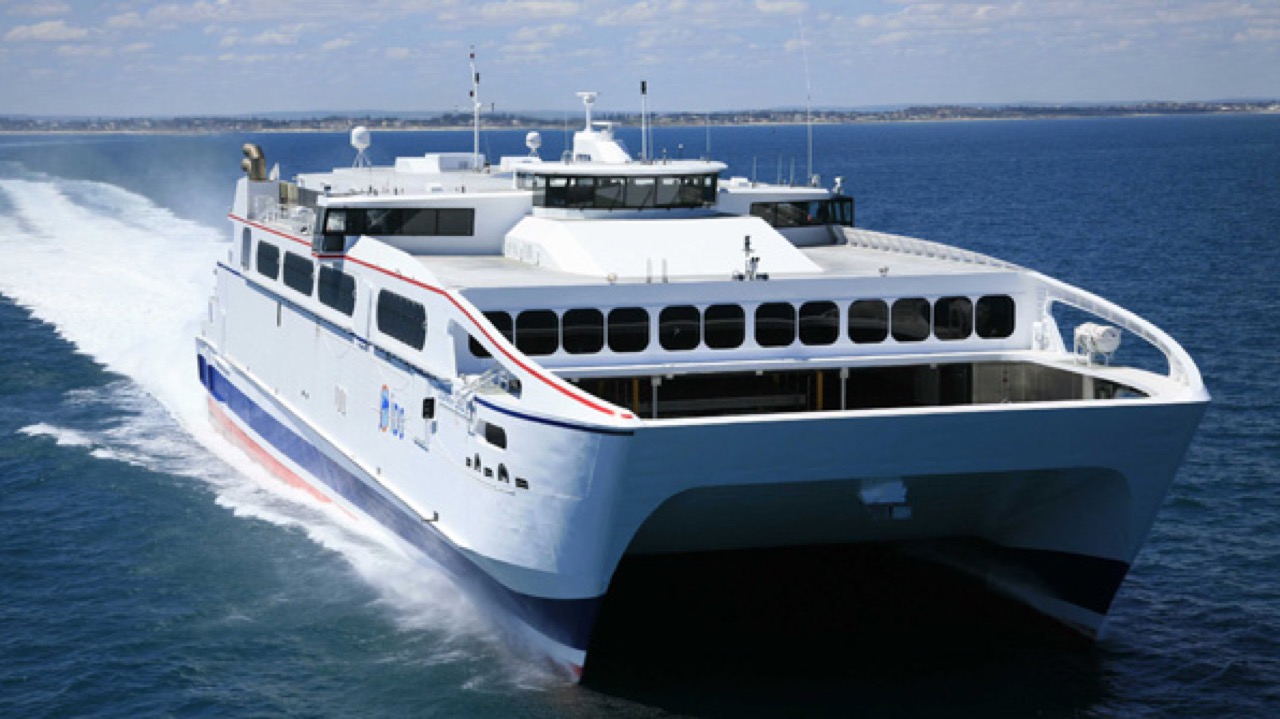 Stapellauf einer Fähre zwischen Trabzon und Sotschi