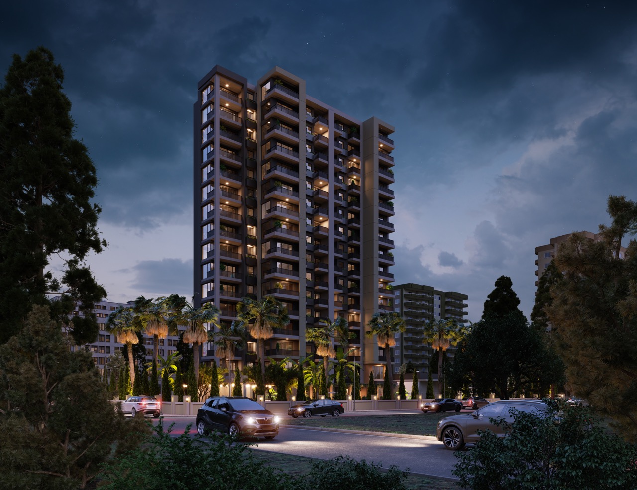 Neuer Apartmentkomplex 2+1, Tece, Mersin MBP21