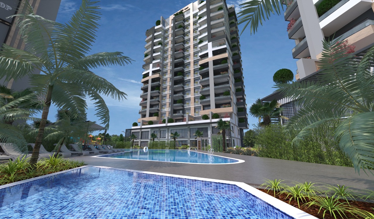 Atemberaubender neuer Premium-Komplex 2+1, Mersin, Mezitli – CVTK21