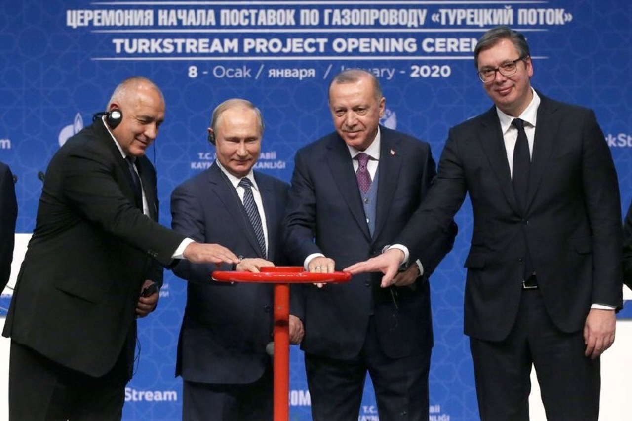 Russland und die Türkei haben Turkish Stream gestartet