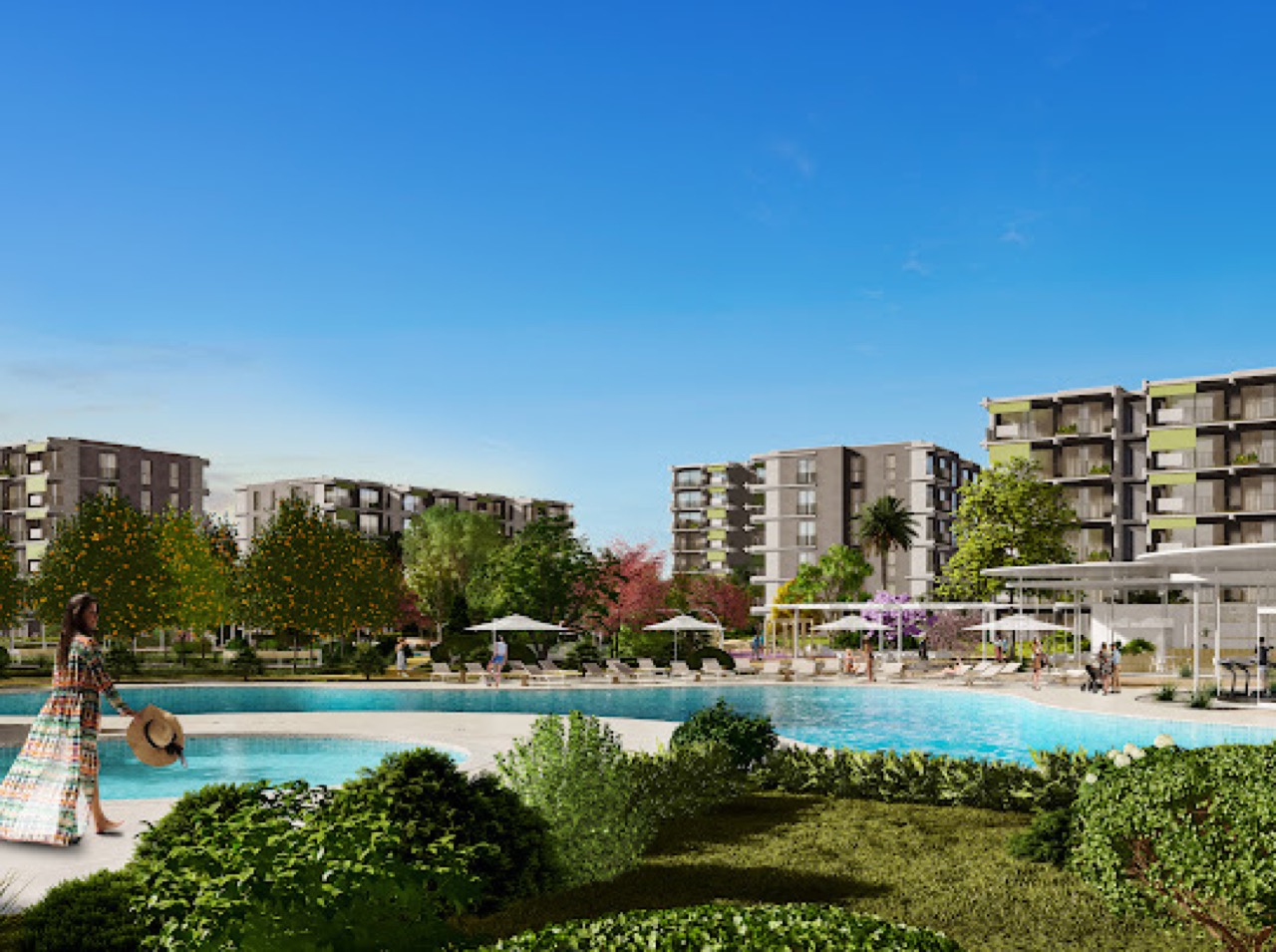 3+1 apartments in a premium complex in Mezetli, Mersin - VD31