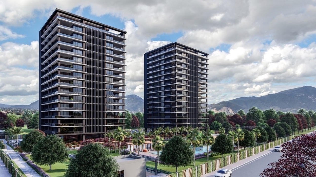 Люкс 5+1 пәтерлер, Енишехир, Мерсин - SMFL51