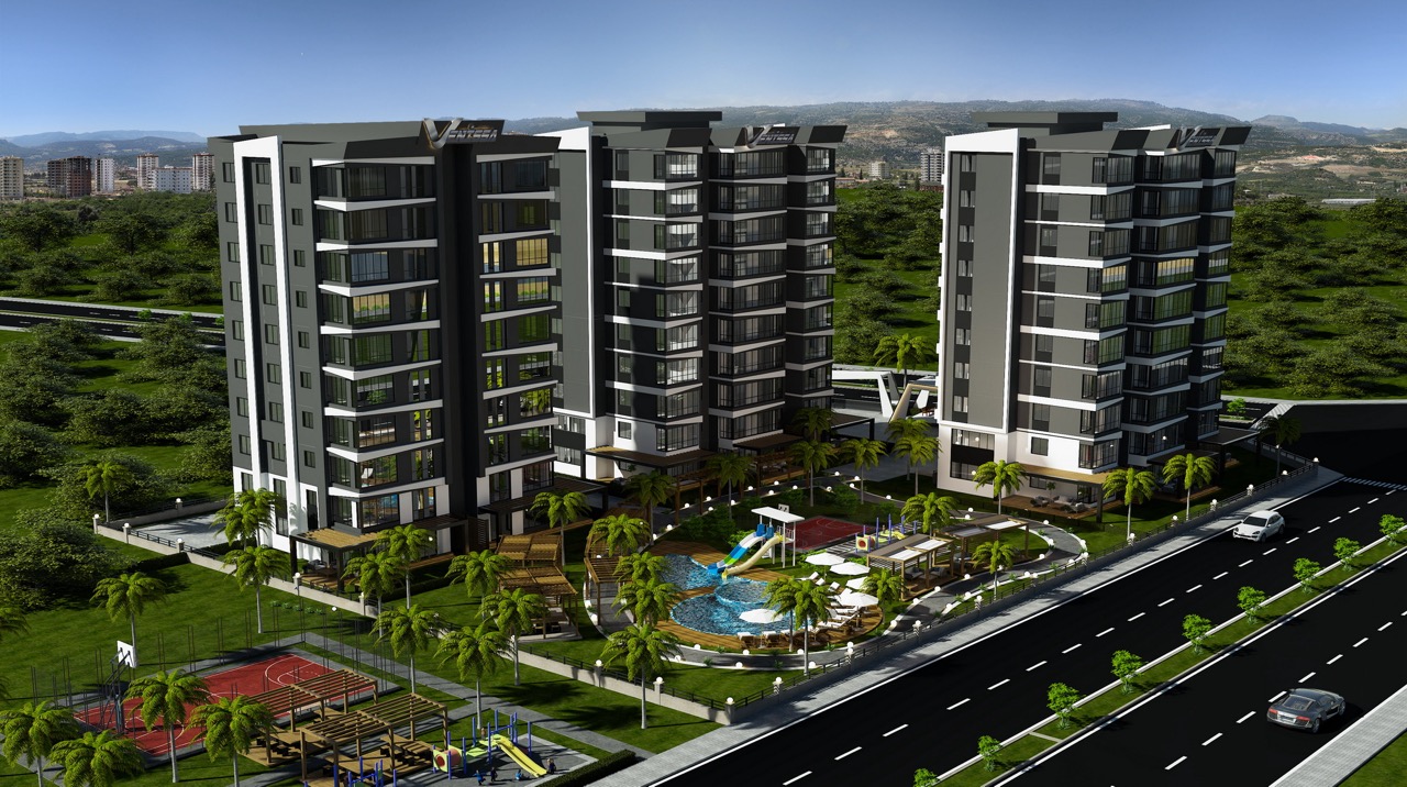 Wohnung 2+1 in Davultepe, Mersin - MERVE21