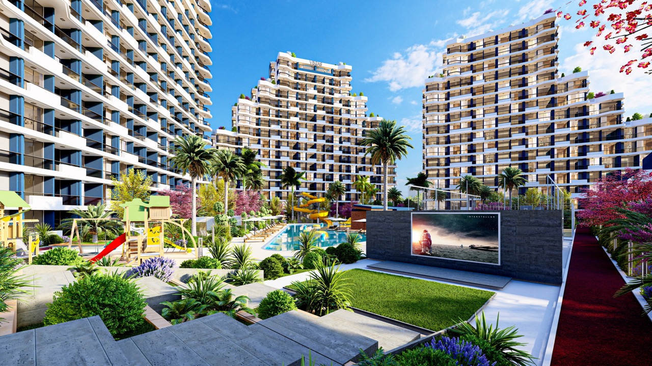 Grand complex, apartments 2+1, Tomyuk, Mersin - VEGAS21