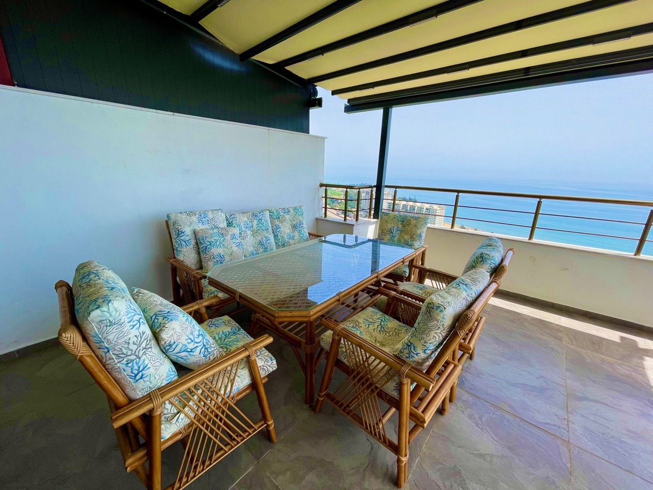 Duplex mit Panoramablick auf das Meer in Mersin, Ayas - KS8521v