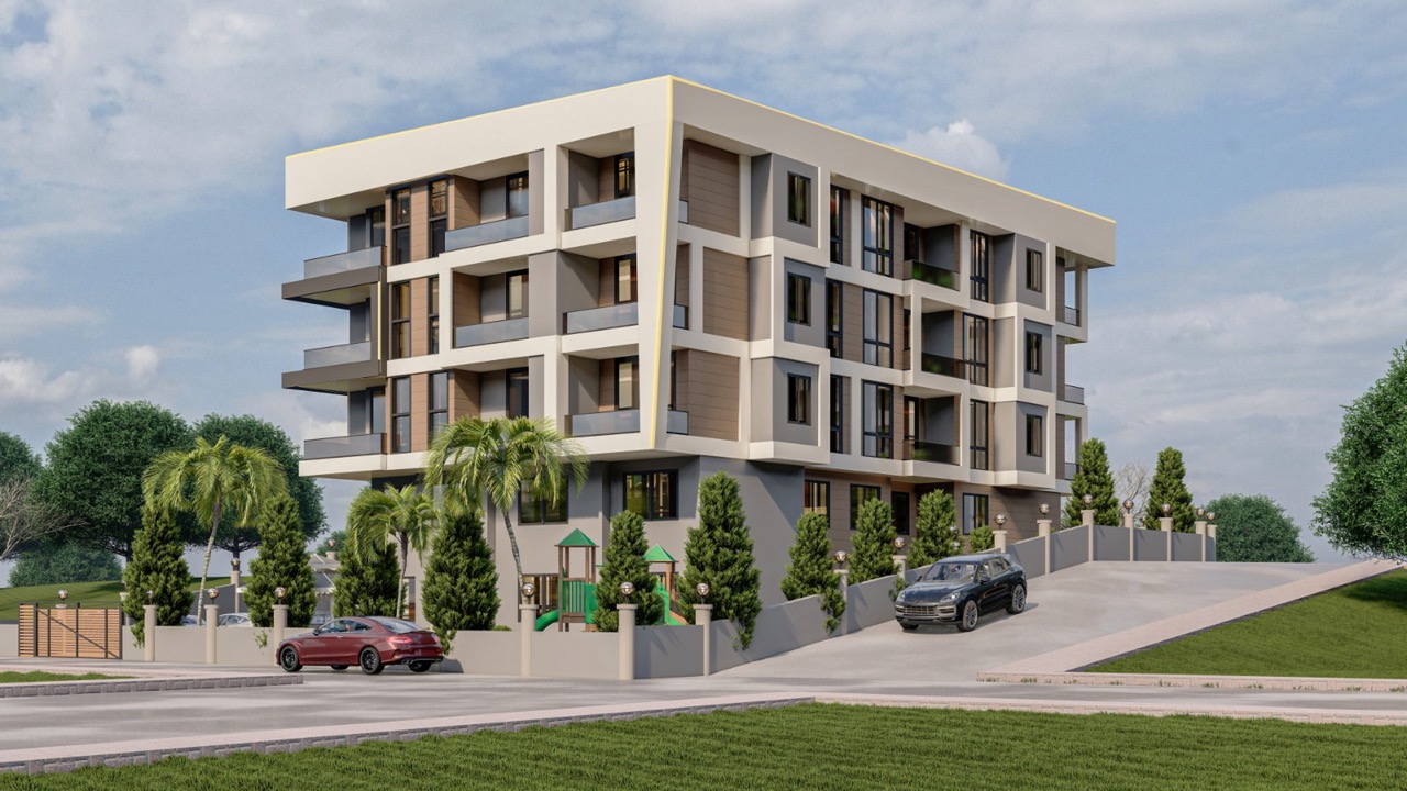 Apartmentkomplex 1+1 in Kocahasanli, Erdemli - SERKOC11