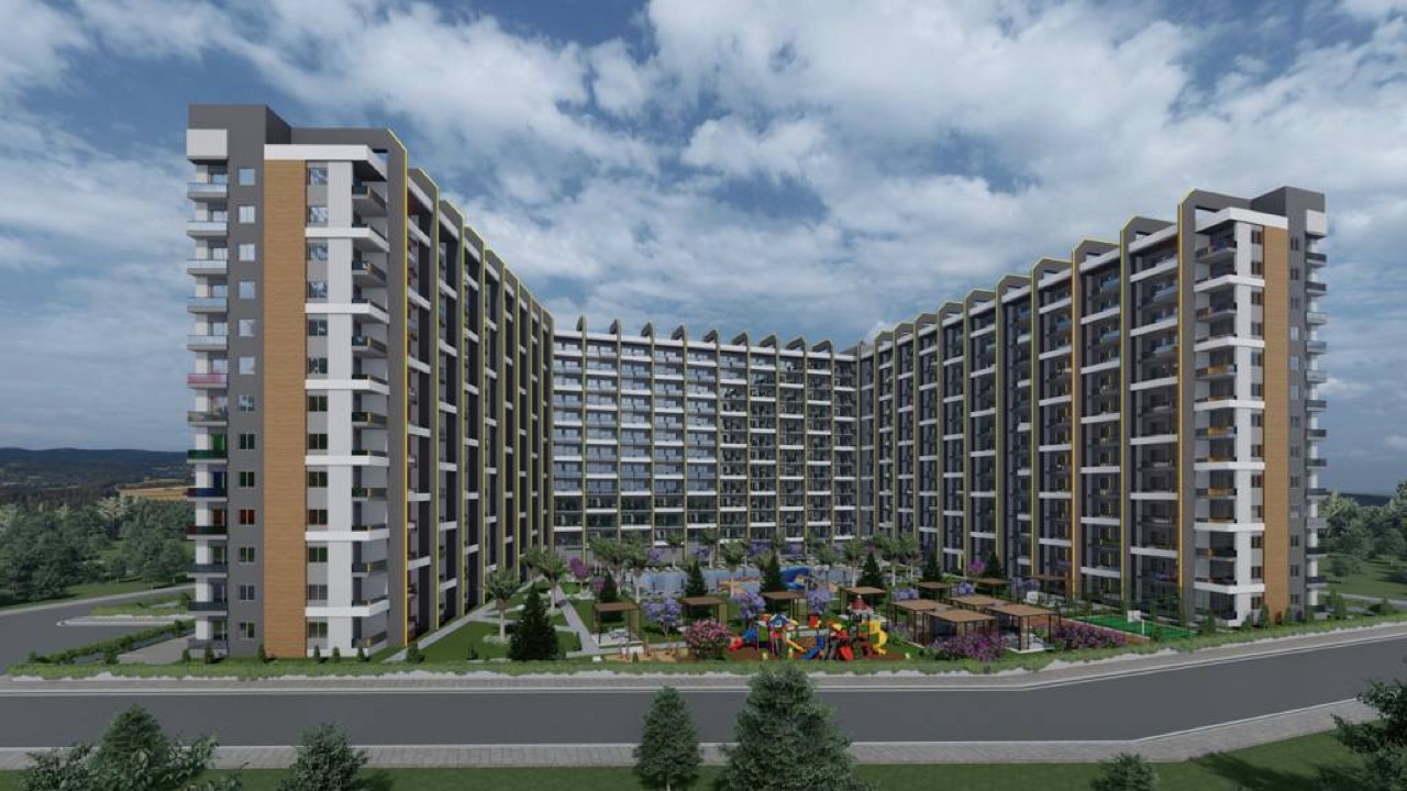 Neuer Apartmentkomplex, 1+1, Ayash, Mersin - SELAY11