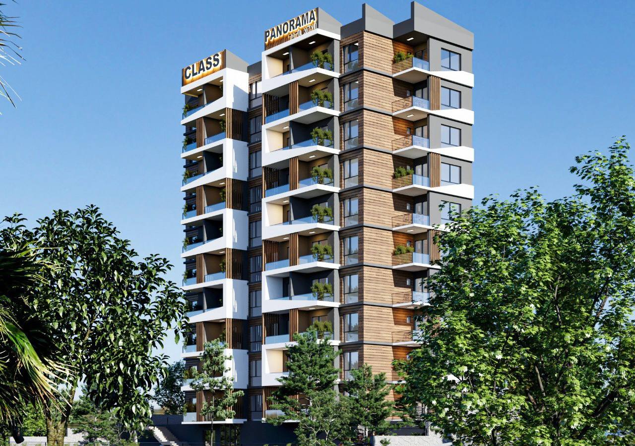 Yeni apartman kompleksi 1+1, Ayaş, Mersin - KLP11